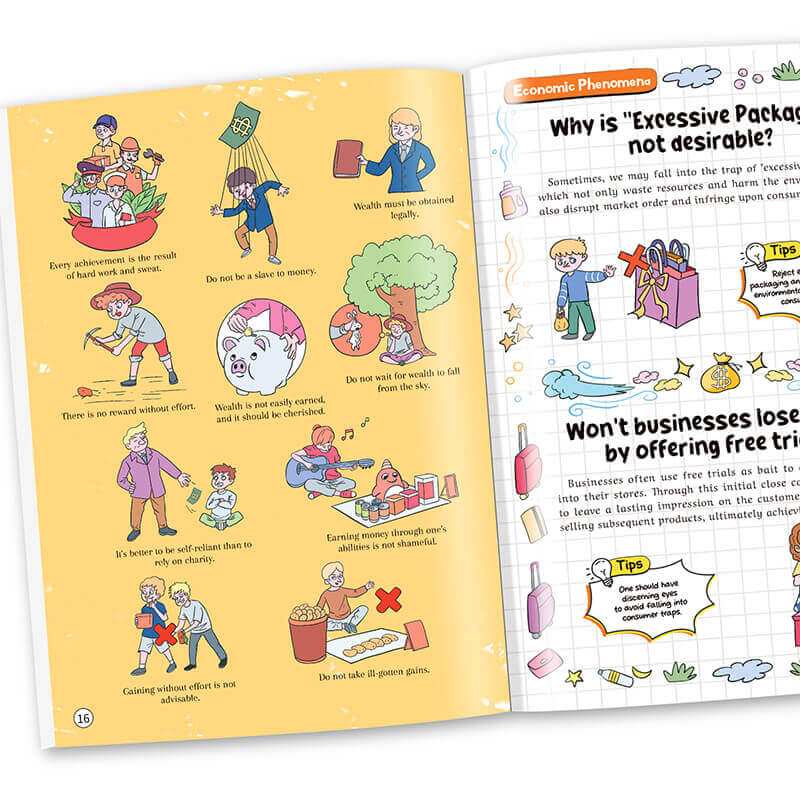 【TIKBOOKS】 Economics in Comics: Teach Kids to Earn, Manage, and Thrive— A 10‑Year Head Start for Their Future!