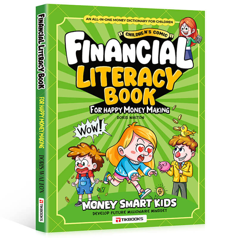 【TIKBOOKS】Financial Smarts in Comics: Give Your Child Lifelong Money Skills
