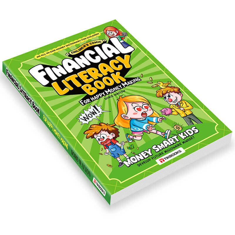 【TIKBOOKS】Financial Smarts in Comics: Give Your Child Lifelong Money Skills