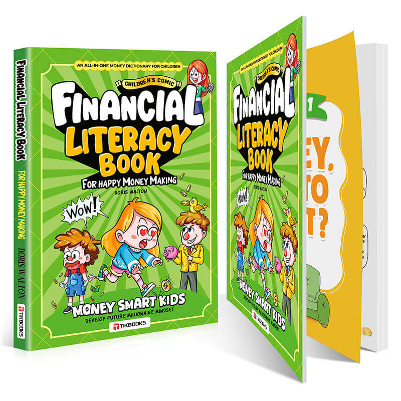 【TIKBOOKS】Financial Smarts in Comics: Give Your Child Lifelong Money Skills