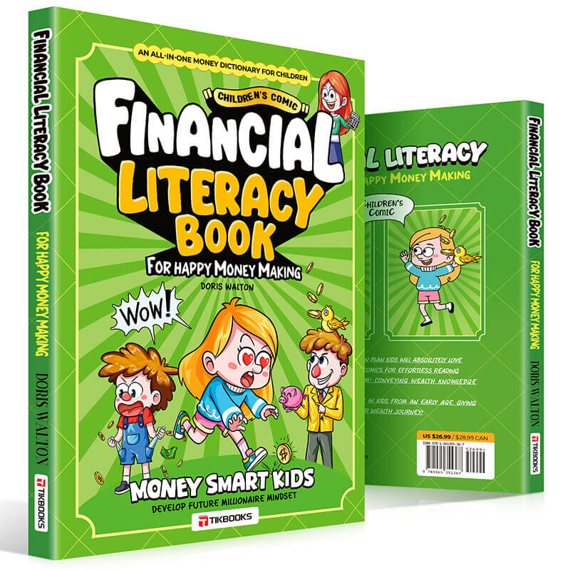 【TIKBOOKS】Financial Smarts in Comics: Give Your Child Lifelong Money Skills
