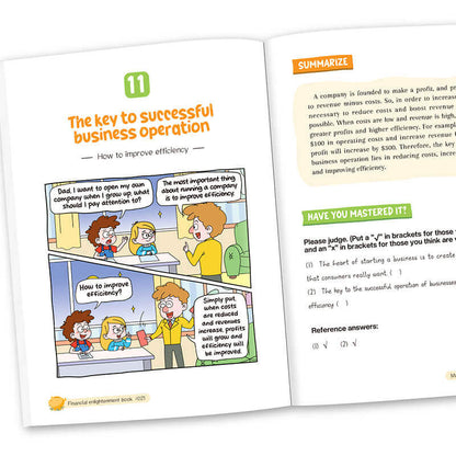 【TIKBOOKS】Financial Smarts in Comics: Give Your Child Lifelong Money Skills