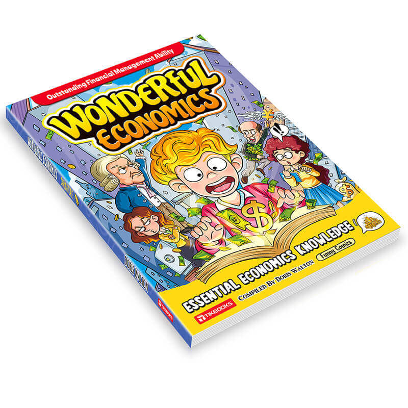 【TIKBOOKS】 Economics in Comics: Teach Kids to Earn, Manage,  and Thrive— A 10‑Year Head Start for Their Future!