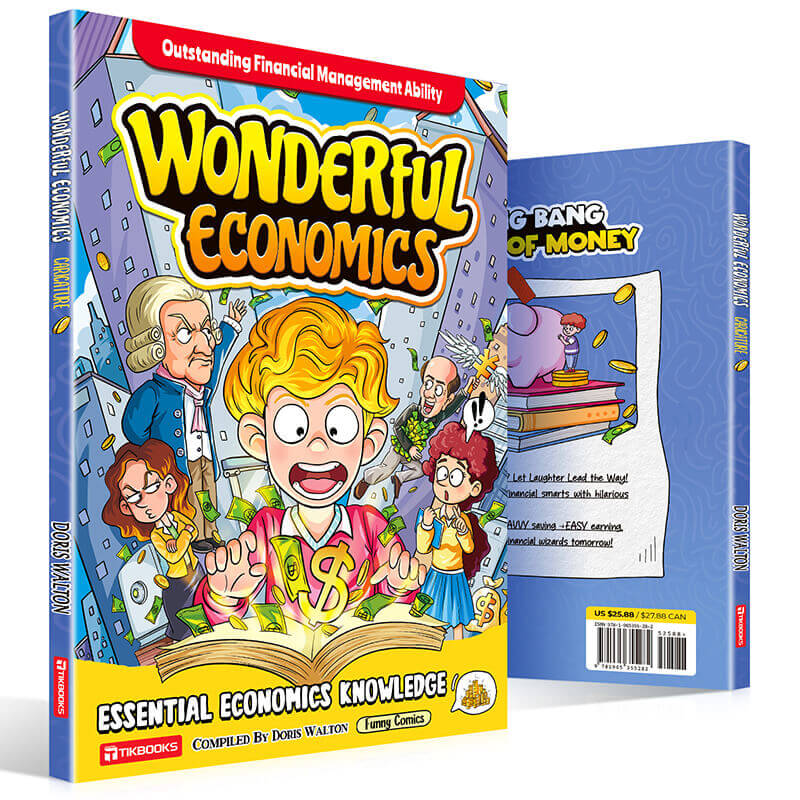 【TIKBOOKS】 Economics in Comics: Teach Kids to Earn, Manage,  and Thrive— A 10‑Year Head Start for Their Future!
