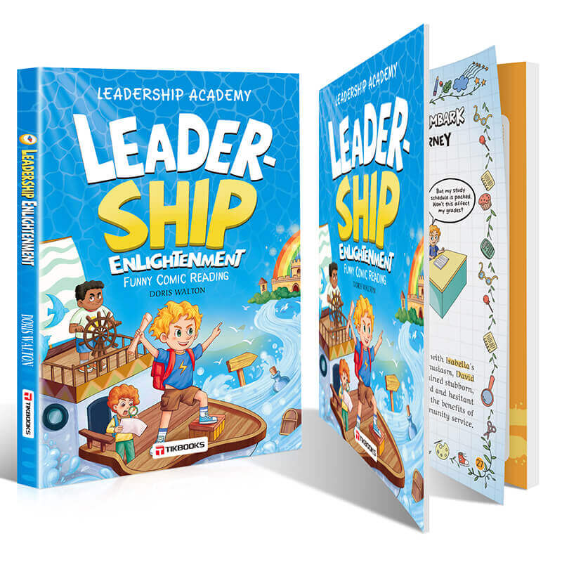 【TIKBOOKS】 Comic Children's Leadership Cultivates and stimulates children's communication and comprehension skills to guide children