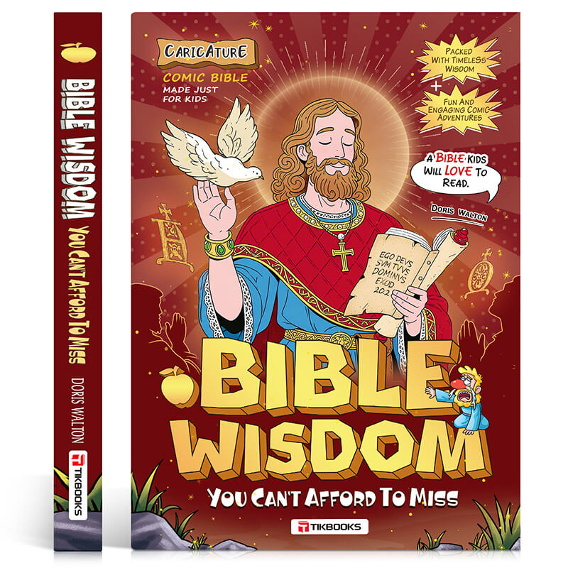 【TIKBOOKS】Bible Stories in Comics: Timeless Wisdom for Young Hearts and Minds