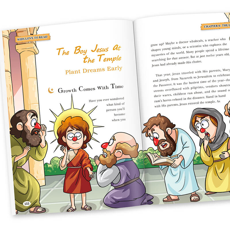 【TIKBOOKS】Bible Stories in Comics: Timeless Wisdom for Young Hearts and Minds