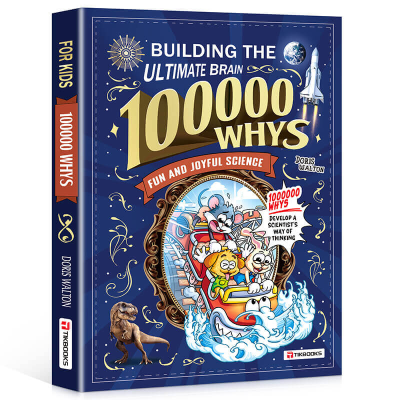 【TIKBOOKS】Children's encyclopedia "Why 100,000?" Extracurricular reading for primary school students (Building The Ultimate Brain)