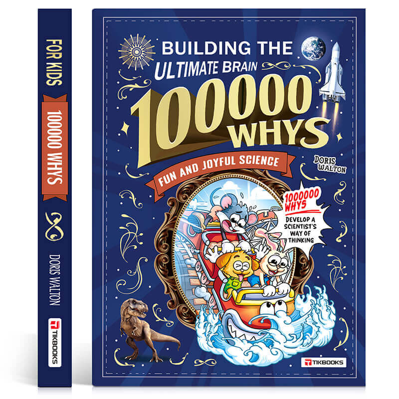 【TIKBOOKS】Children's encyclopedia "Why 100,000?" Extracurricular reading for primary school students (Building The Ultimate Brain)