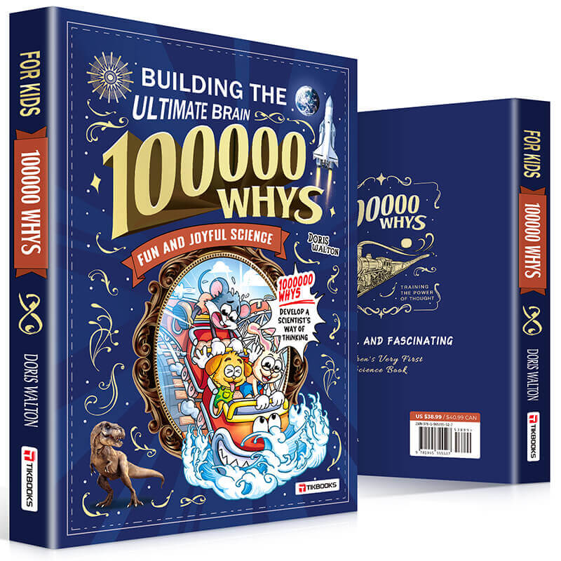 【TIKBOOKS】Children's encyclopedia "Why 100,000?" Extracurricular reading for primary school students (Building The Ultimate Brain)