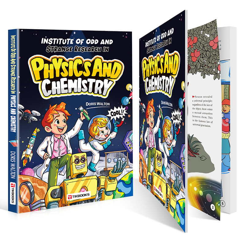 【TIKBOOKS】comic form to teach mathematics, physics, and chemistry knowledge, designed to stimulate children's interest in learning