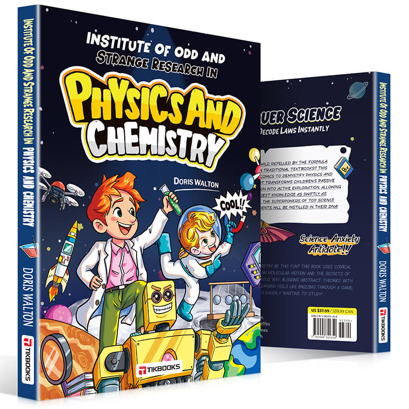 【TIKBOOKS】comic form to teach mathematics, physics, and chemistry knowledge, designed to stimulate children's interest in learning