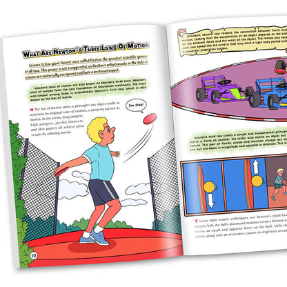 【TIKBOOKS】comic form to teach mathematics, physics, and chemistry knowledge, designed to stimulate children's interest in learning