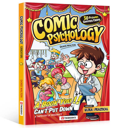 【TIKBOOKS】Comics for Kids' Psychology: Stop Overthinking, Shake Off Anxiety, and Build Your Inner Strength