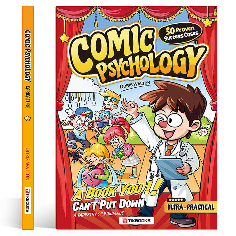 【TIKBOOKS】Comics for Kids' Psychology: Stop Overthinking, Shake Off Anxiety, and Build Your Inner Strength